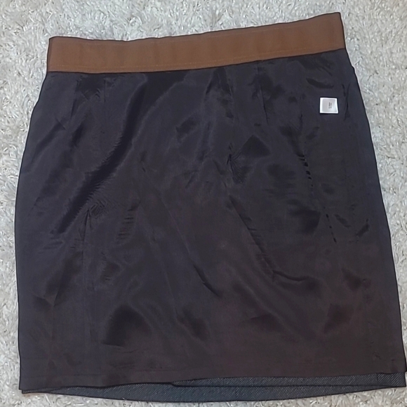 Ann Taylor LOFT Grey Wool Blend Pencil Skirt Women’s 12P - Picture 4 of 7